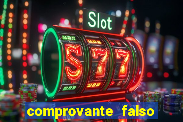 comprovante falso de 50 reais